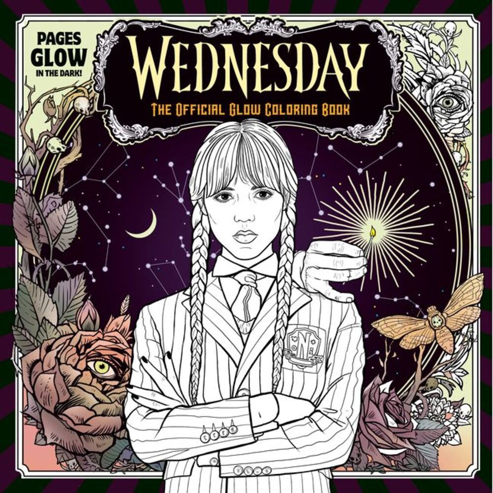 Wednesday Official Glow Coloring Book -- Random House